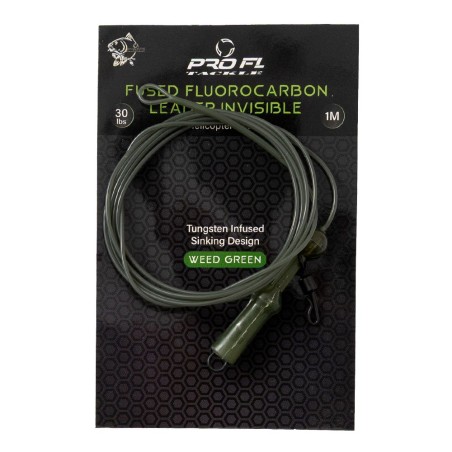 LEADER FLUOROCARBON INVIZIBIL PROFL PENTRU MONTURĂ HELICOPTER-1m, 30 LBS