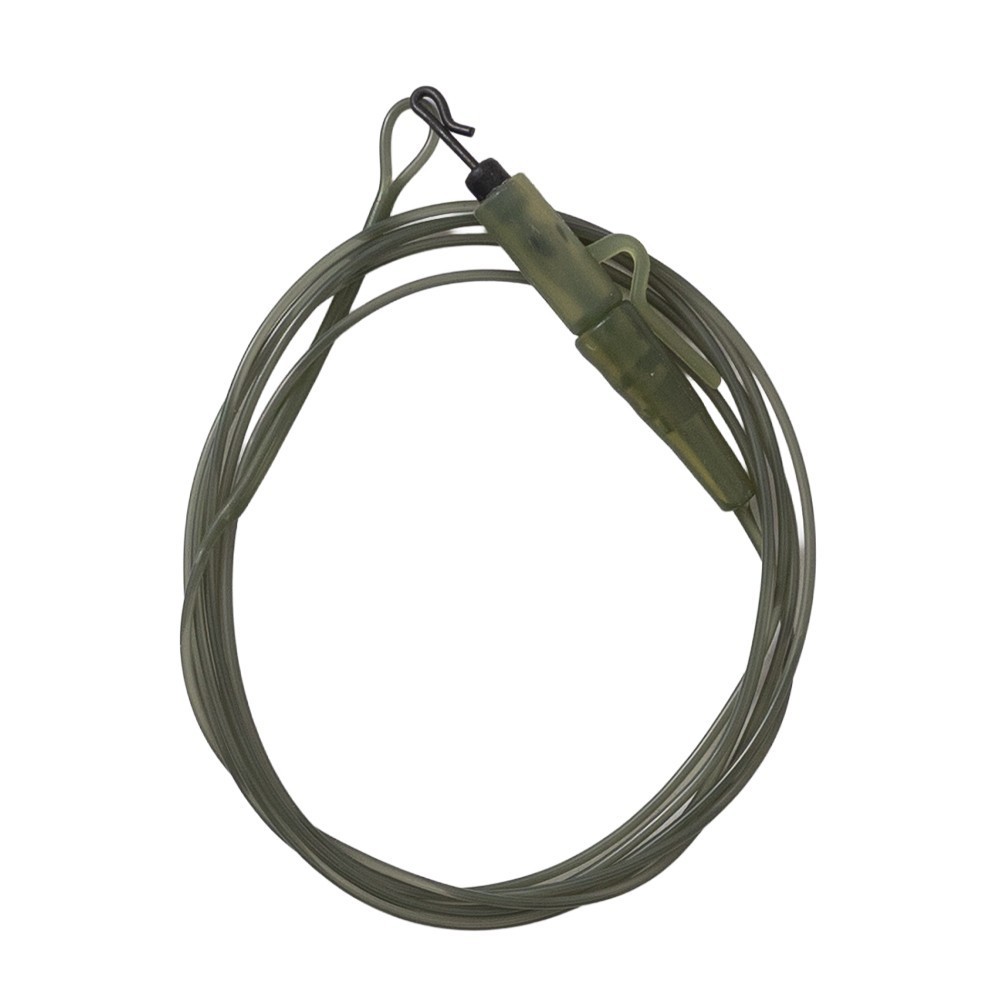 LEADER FLUOROCARBON INVIZIBIL PROFL CU LEAD CLIP - 1m- 30lbs