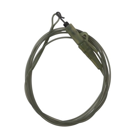 LEADER FLUOROCARBON INVIZIBIL PROFL CU LEAD CLIP - 1m- 30lbs