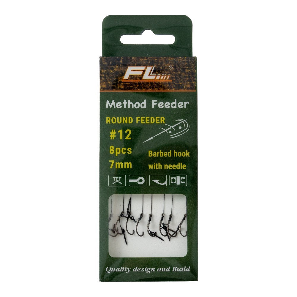 SET 8 CARLIGE LEGATE ROUND FEEDER BARBED