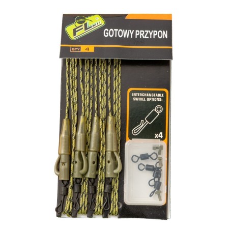 SET 4 MONTURI  PE LEADCORE CU VARTEJ INTERSCHIMBABIL