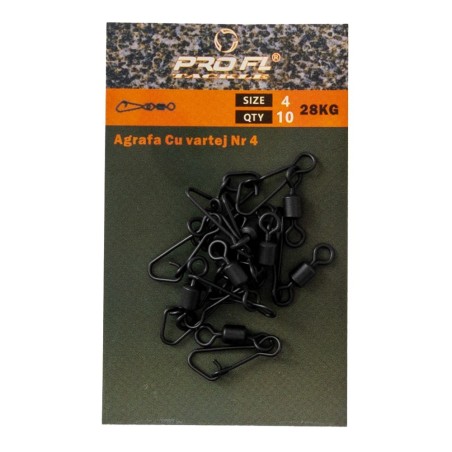 AGRAFA CU VARTEJ FL  10BUC/PLIC