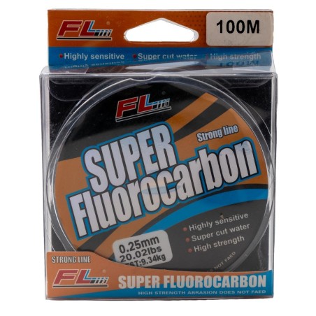 MONOFILAMENT SUPER FLUOROCARBON 100M