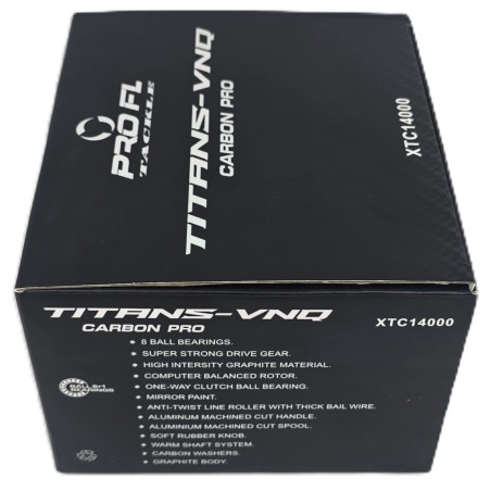 MULINETA PROFL TITANS-VNQ  CARBON XTC14000