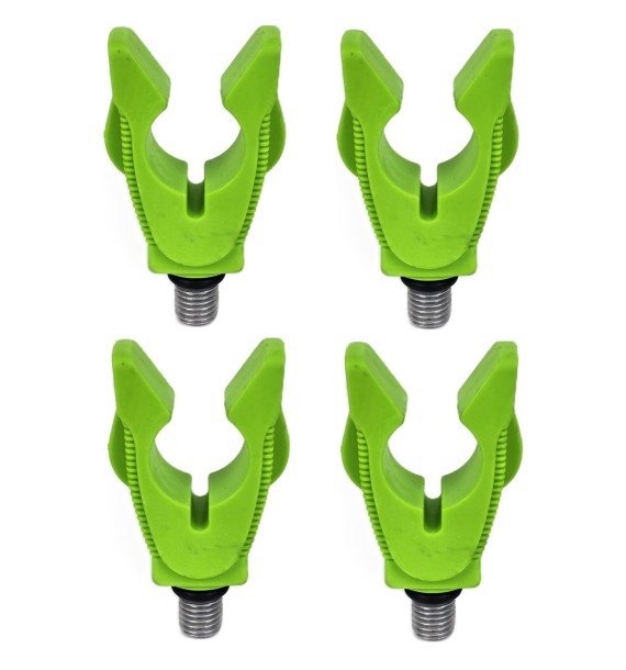 SET 4 CAP SUPORT MIC SILICONIC  "V" VERDE PROFL