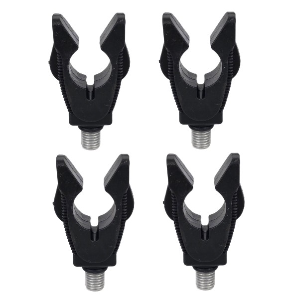 SET 4 CAP SUPORT MIC SILICONIC  "V" NEGRU PROFL