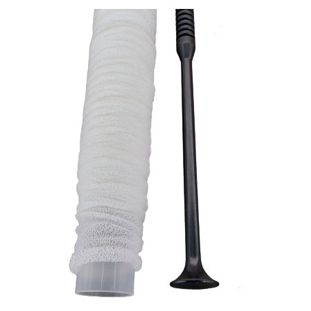 SAC SOLUBIL CU TUB SI PRESA FL 37mm - 5M