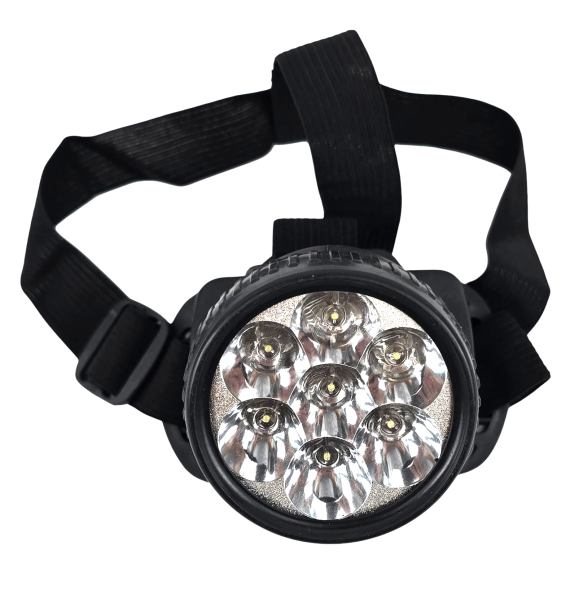 LANTERNA DE CAP 7 LED