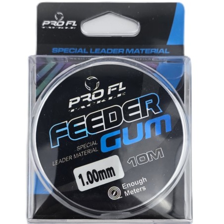 FEEDER GUM 10m TRANSPARENT PROFL