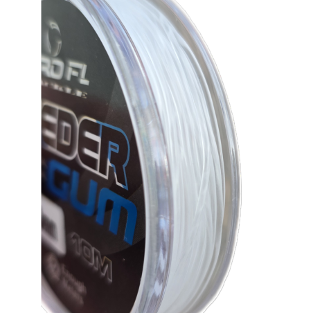 FEEDER GUM 10m TRANSPARENT PROFL