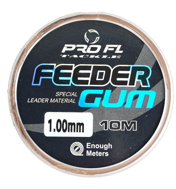 FEEDER GUM 10m TRANSPARENT PROFL