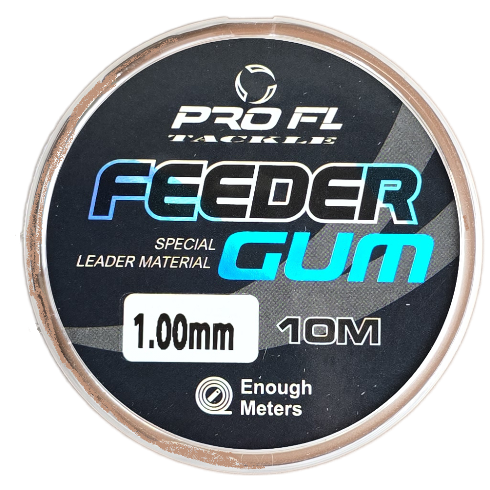 FEEDER GUM 10m TRANSPARENT PROFL