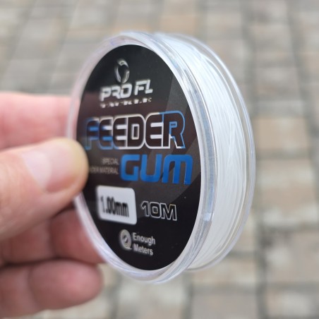 FEEDER GUM 10m TRANSPARENT PROFL