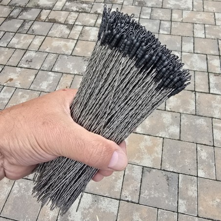 TIJA INOX CU VARTEJ SI ANOU 18cm - SET 10 BUC.