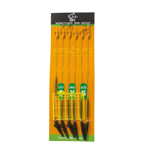 SET SASE CARLIGE LEGATE- CLASSIC TEFLON CU PLUMB PIERDUT
