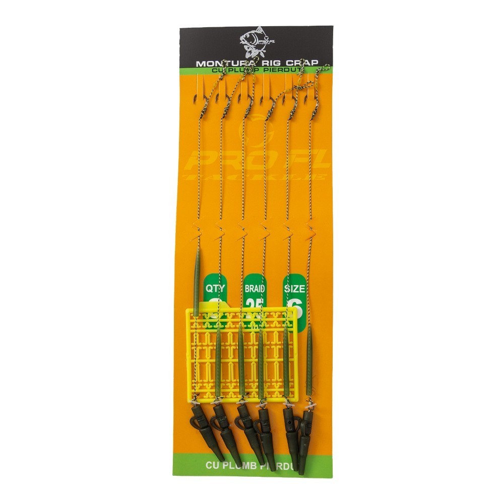 SET SASE CARLIGE LEGATE- CLASSIC TEFLON CU PLUMB PIERDUT