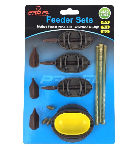 SET METHOD FEEDER INLINE DURA FLAT PROFL XL:60g,70g,80g