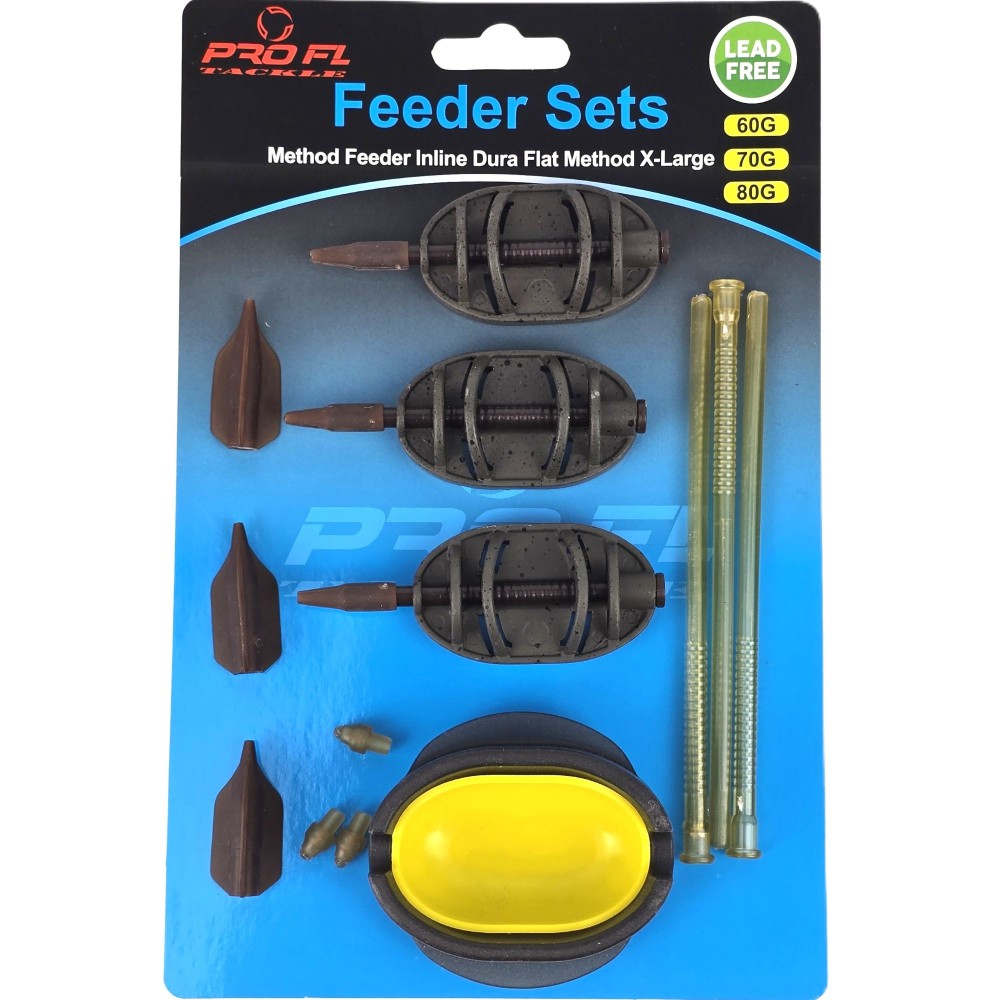 SET METHOD FEEDER INLINE DURA FLAT PROFL XL:60g,70g,80g