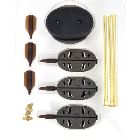 SET METHOD FEEDER INLINE DURA FLAT PROFL XL:30g,40g,50g