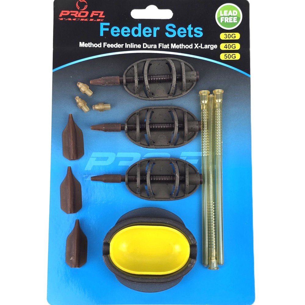 SET METHOD FEEDER INLINE DURA FLAT PROFL XL:30g,40g,50g