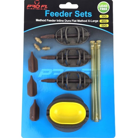SET METHOD FEEDER INLINE DURA FLAT PROFL XL:30g,40g,50g