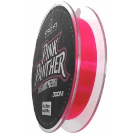 MONOFILAMENT PROFL METHOD FEEDER PANTHER PINK 300m