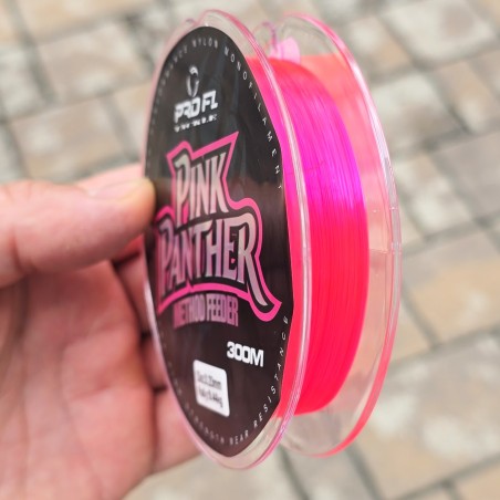 MONOFILAMENT PROFL METHOD FEEDER PANTHER PINK 300m