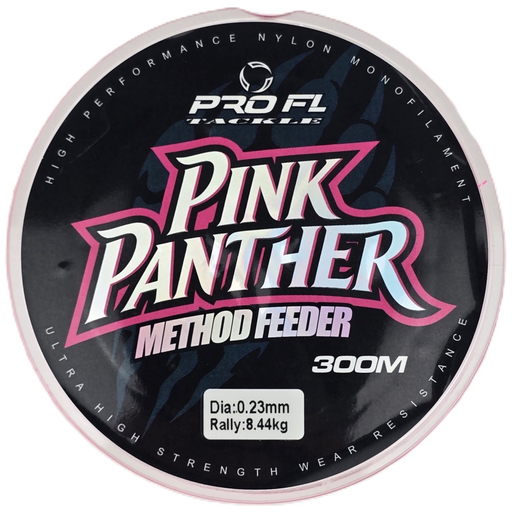 MONOFILAMENT PROFL METHOD FEEDER PANTHER PINK 300m