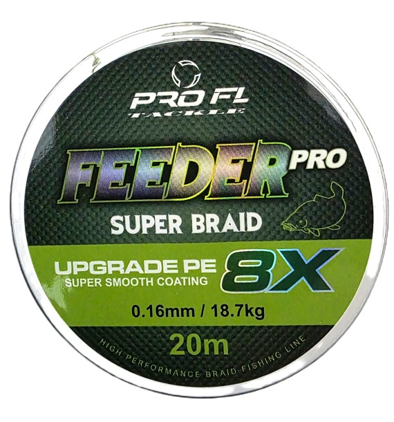 FIR TEXTIL FEEDER PRO SUPER BRAID 8X 20M