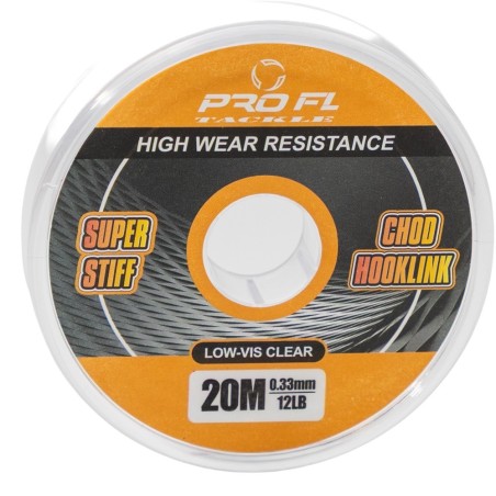 MONOFILAMENT SUPER STIFF CHOD HOOKLINK 20M