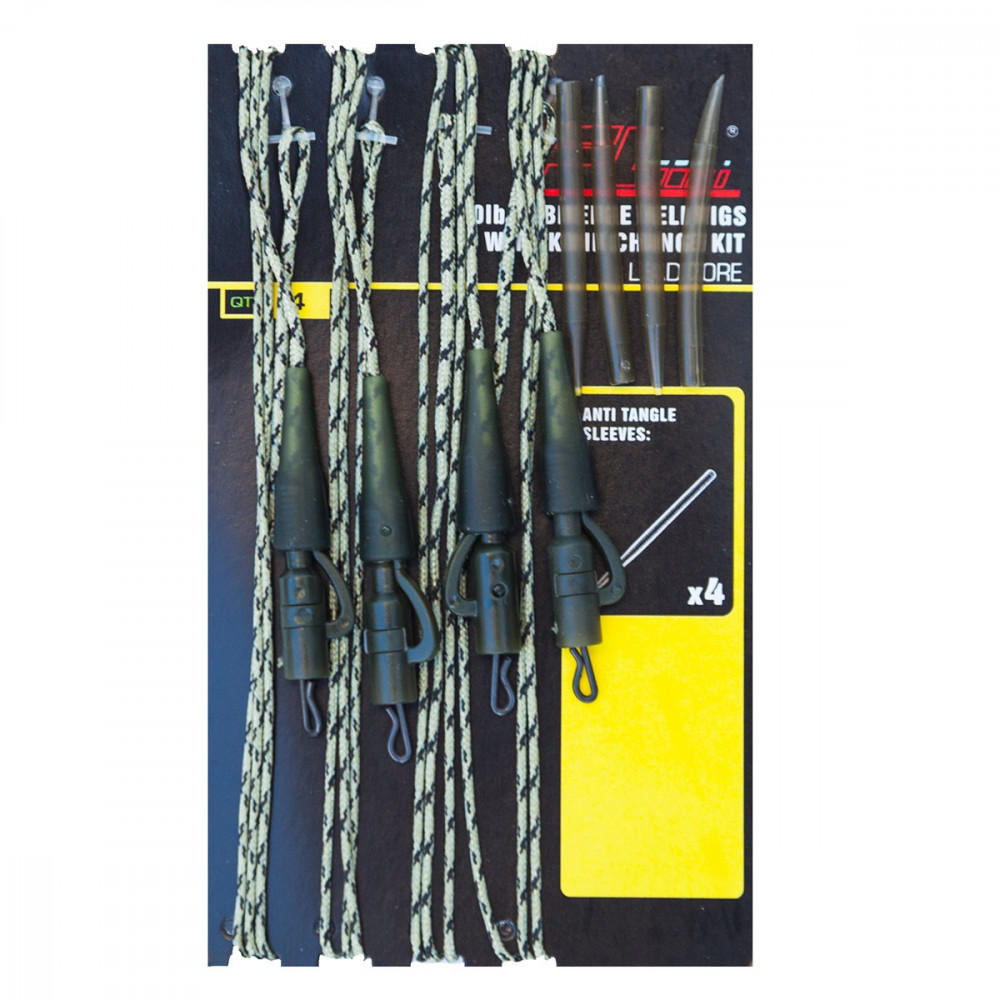 SET 4 MONTURI PLUMB PIERDUT PE LEADCORE