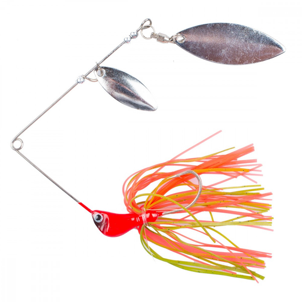 SPINNERBAIT ROSU FLUO-VERDE 11g SPINNERBAIT ROSU FLUO-VERDE 11g