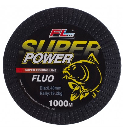 MONOFILAMENT GALBEN FLUO SUPER POWER FL 1000m