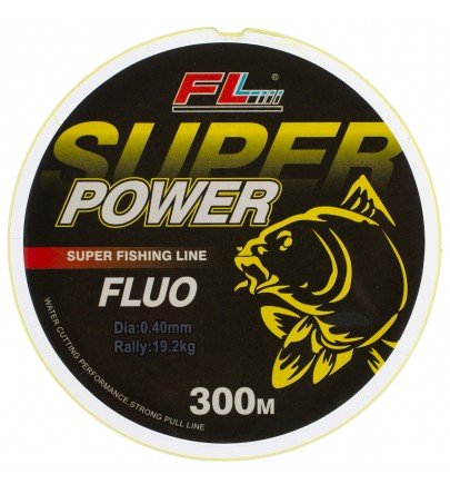 MONOFILAMENT GALBEN FLUO SUPER POWER FL 300m