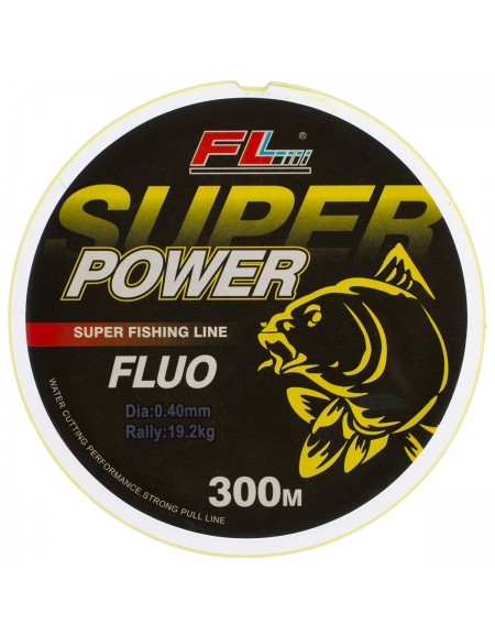 MONOFILAMENT GALBEN FLUO SUPER POWER FL 300m
