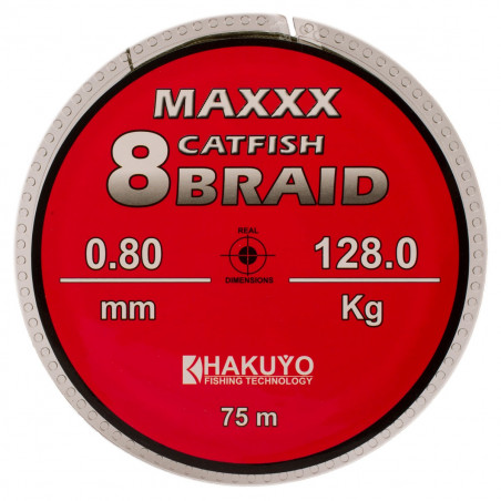 FIR TEXTIL CATFISH 8 BRAID 70m
