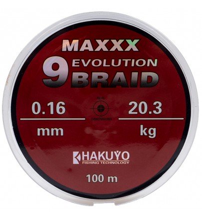 FIR TEXTIL HAKUYO MAXXX EVOLUTION 9 BRAID 100m