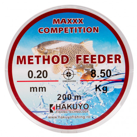 MONOFILAMENT METHOD FEEDER MAXX COMPETITION 200M