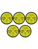 MONOFILAMENT TAZURA FLUO YELLOW TEFLON 1200m