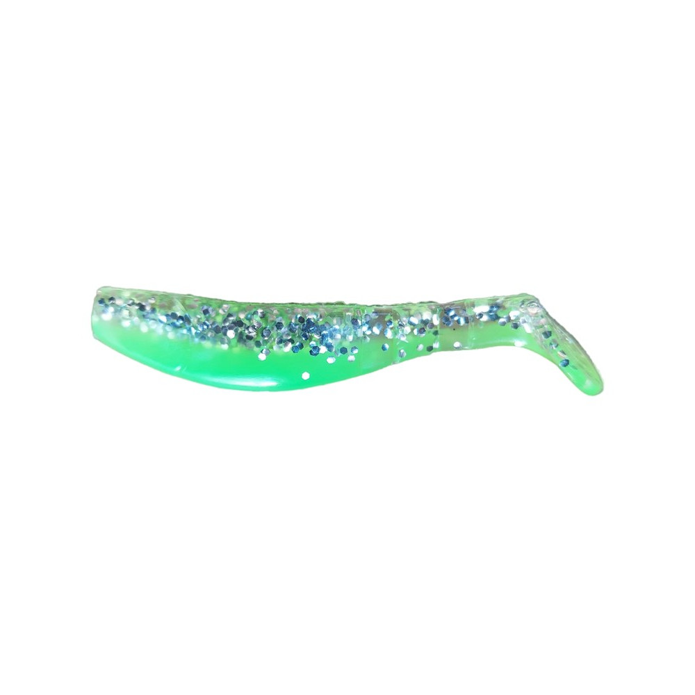 SHAD DM VERDE  - TRANSPARENT GLITER  COL053