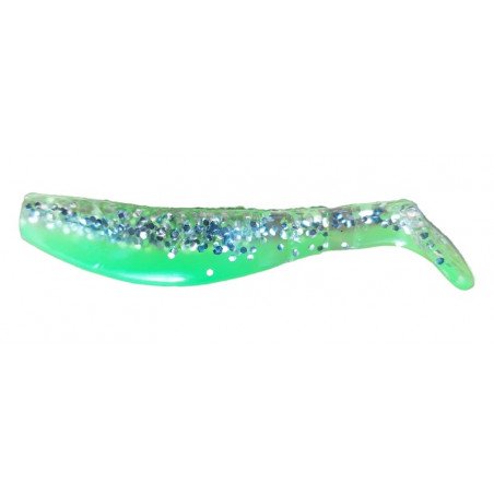 SHAD DM VERDE  - TRANSPARENT GLITER  COL053