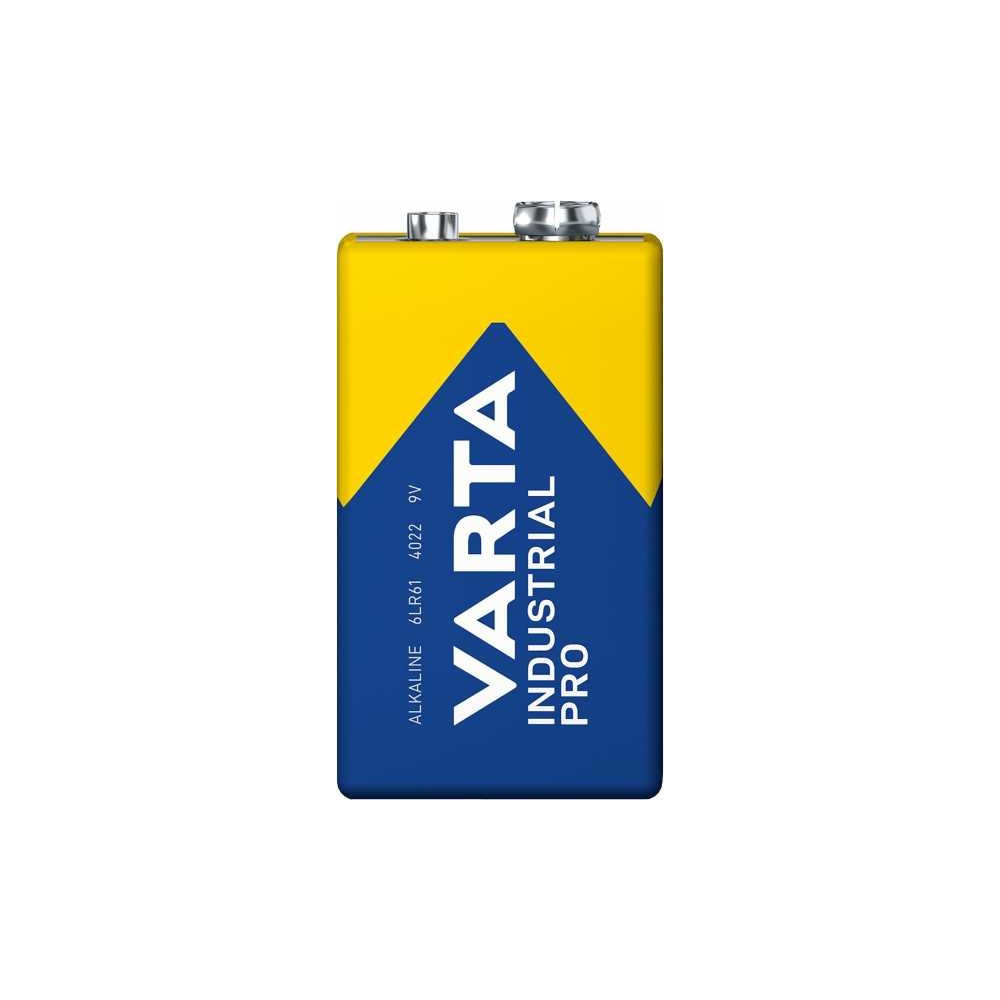 BATERIE ALKALINA VARTA INDUSTRIAL PRO 9V BATERIE ALKALINA VARTA INDUSTRIAL PRO 9V