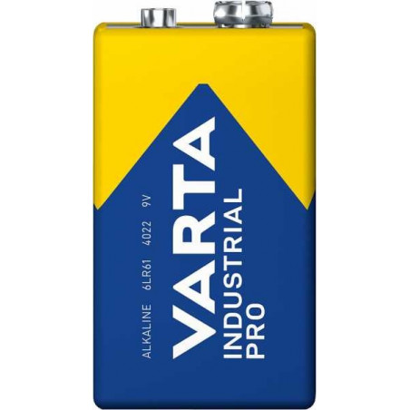 BATERIE ALKALINA  VARTA INDUSTRIAL PRO 9V