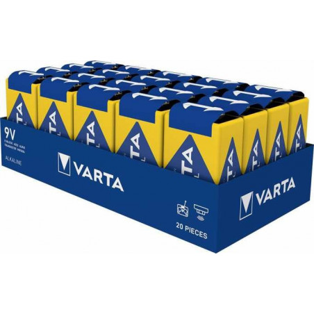 BATERIE ALKALINA  VARTA INDUSTRIAL PRO 9V
