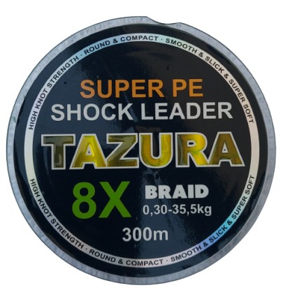 SHOCK LEADER 8 BRAID TAZURA 300m