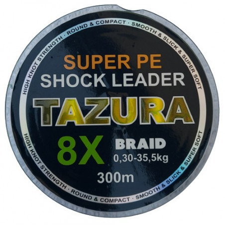 SHOCK LEADER 8 BRAID TAZURA 300m