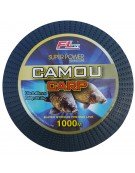 MONOFILAMENT FL CAMOU CARP 1000m