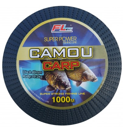 MONOFILAMENT FL CAMOU CARP 1000m