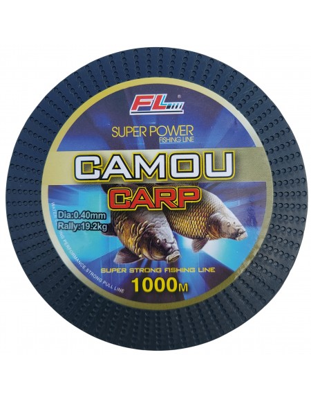 MONOFILAMENT FL CAMOU CARP 1000m