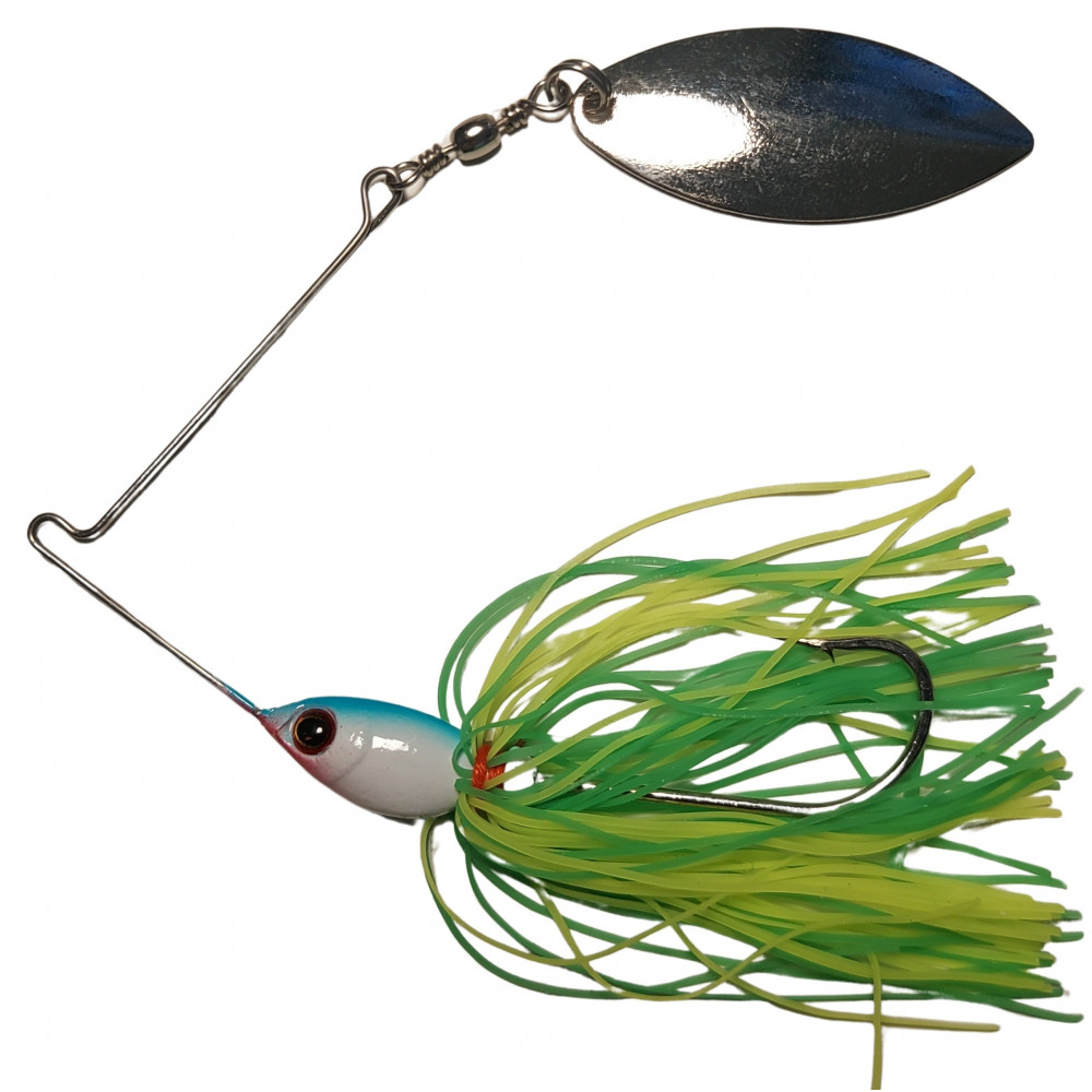 SPINNERBAIT VERDE-GALBEN 18g